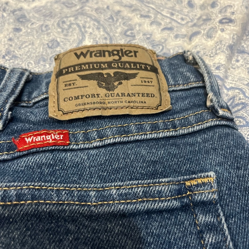 Wrangler Men's Slim Jeans - Blue